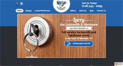 Desktop Screenshot of larrythelocksmithandhardware.com
